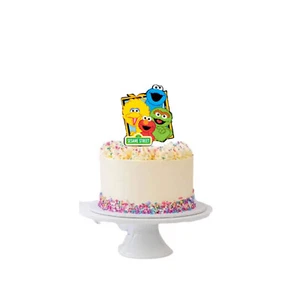 Sesame Street Edible Wafer Paper Card Cake Topper Stand Up Topper Cake - Picture 1 of 1