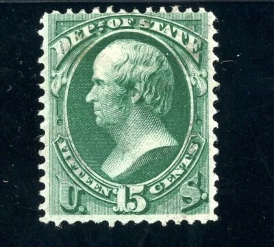 USAstamps Unused VF US 1873 Official Scott O64 OG MHR SCV $350 - Image 1 of 2