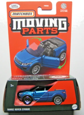 Matchbox - '16 Range Rover Evoque - Blu - Parti Mobili Serie 2024 - HVN11 - Immagine 1 di 3