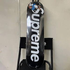 FW20 Smurf Skateboard Deck Black 2020 #B - Picture 1 of 7