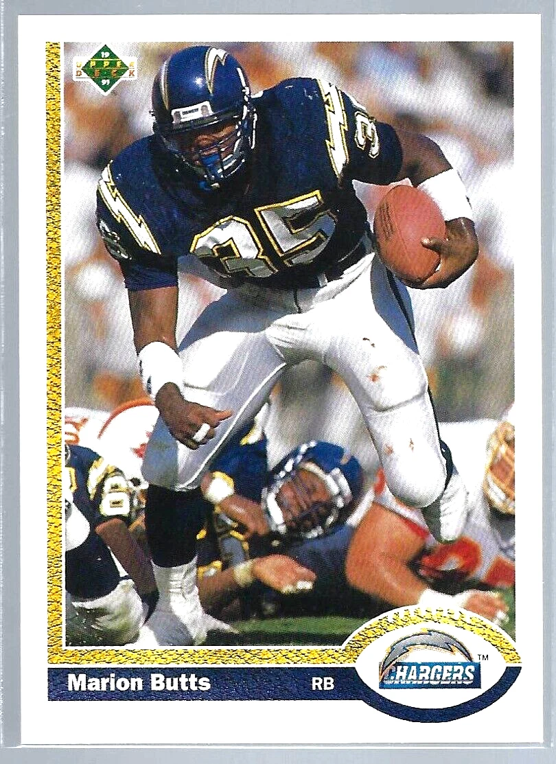 1991 Upper Deck Marion Butts San Diego Chargers #147