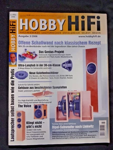 HOBBY HIFI 4/06,CIARE ch 250,MIVOC AWX 184,P AUDIO PHT 407,SEAS 22 TAF/G;29 TAF/ - Bild 1 von 4