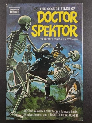 The Occult Files of Doctor Spektor том No1 архивы Dark Horse HC 2010 больше не издавались - Изображение 1 из 3
