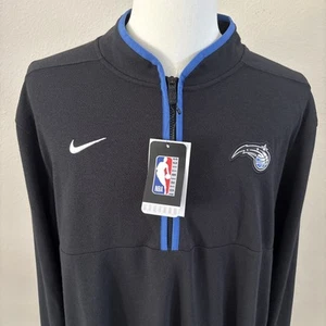 Nike Orlando Magic Pullover Men’s Size XXL Black 1/4 Zip Dri-Fit NBA - Picture 1 of 10
