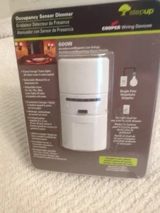 Cooper Belegungssensor Dimmer weiß/mandel/elfenbein 600W einpolig OS106D1-C1-K - Bild 1 von 9