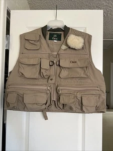 Orvis Fly Fishing Vest Men's Size Large Tan Super L Vintage - Picture 1 of 6
