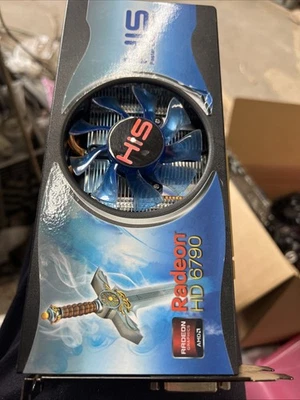 HIS Radeon HD 6790 1GB GDDR5 PCIe 2.1x16 DP HDMI DVI-I DVI-D Graphics/Video Card - Image 1 of 4
