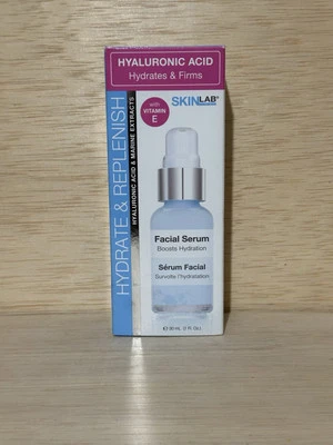 SkinLab Hydrate & Replenish Facial Serum With Vitamin E, 1oz. Hyaluronic Acid - Image 1 of 4