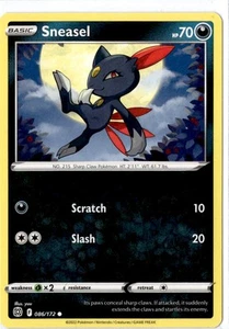 Sneasel - 086/172 - Pokemon Brilliant Stars - Picture 1 of 1