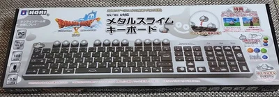 Dragon Quest 10 Metal Slime Keyboard Nintendo Wii U PC Hori USB Working F/S - Image 1 of 4