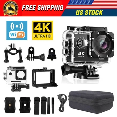 New 4K Action Camera/ Pro Sport Camera SJ9000 Wifi 1080P HD Waterproof Camcorder - Image 1 of 4