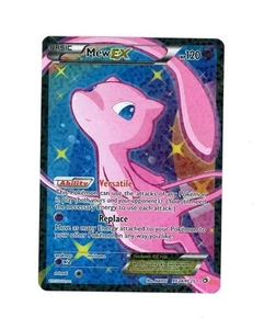 RARE 2013 Pokemon MEW EX RADIANT HOLO LEGENDARY TREASURES FULL ART RC24/RC25! PL - Picture 1 of 2