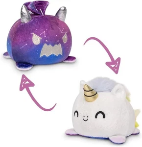 TeeTurtle - L'originale drago reversibile unicorno peluche galattico + bianco nuovo - Foto 1 di 2
