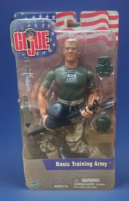 Figura de Acción GI Joe Entrenamiento Básico Ejército de los Estados Unidos 2001 Hasbro ¡Sellada! Foto 1 de 2