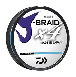 Daiwa Fishing Line JB4U10-300IB J-Braid 4 Strand 10# 300 yd Spool Island Blue - Picture 1 of 1