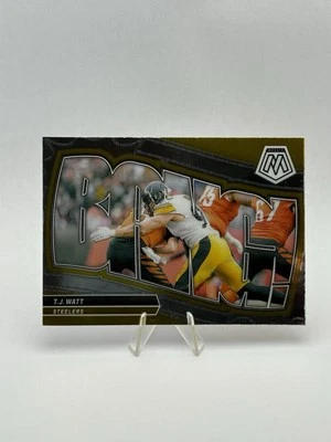 T.J. Watt #3 – 2024 Mosaic Bang Insert | Steelers NFL Football Card - Image 1 of 2