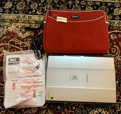 Canon CanoScan Lide 200 Portable Color Flatbed Scanner USB Powered Travel Case - Image 1 of 4