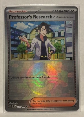 Professor's Research (Poke Ball Pattern) 125/131 Prismatic Evolutions ERROR - Image 1 of 4