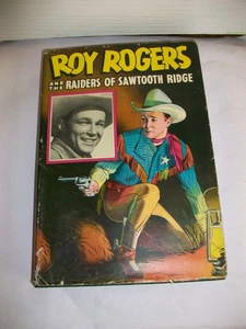 Roy Rogers and the Raiders of Sawtooth Ridge Whitman 1946 Authorized-Dust cover - Picture 1 of 8