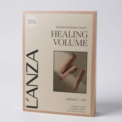 L’ANZA Lanza Healing Volume Geschenkset Shampoo + Conditioner + Root Effects