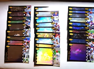 1996 Pinnacle Denny's Hologramm Instant Replay komplett 28er Set Ripken Gwynn Boggs - Bild 1 von 2