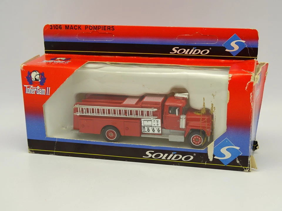 Solido Vigili Del Fuoco 1/50 - Mack Vigili Del Fuoco - Immagine 1 di 1