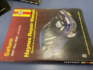 Haynes Repair Manual SATURN S-Series 1991-1999 All Models - Picture 1 of 2