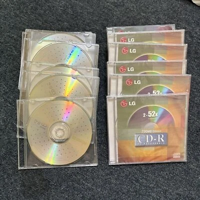 12x CD-R LG Memorex Discs *Never Used* - Image 1 of 4