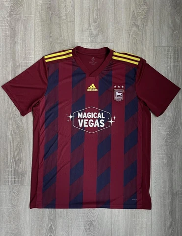 Adidas Ipswich Town Jersey 2019-20 Season Away Kit Shirt Size XL Cover