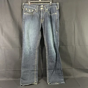True Religion Jeans Herren 34x34 Ricky Relaxed Straight Patten Taschen bestickt - Bild 1 von 17