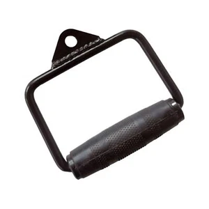 D Row Handle Single Steel Non Slip Triceps Stirrup Handle Pull Down D Handle - Picture 1 of 8