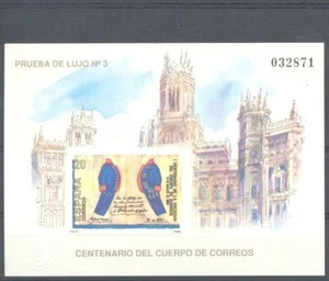 1989 PRUEBA OFICIAL EDIFIL 18 ** I CENTENARIO CUERPO CORREOS MNH POSTMAN TC11121 - Foto 1 di 1