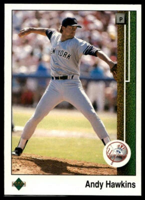 1989 Upper Deck #708 Andy Hawkins - Image 1 of 2