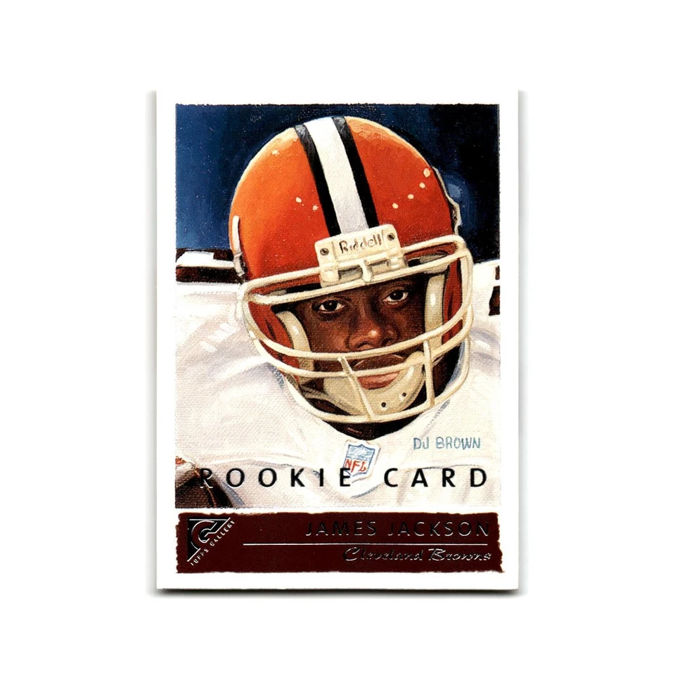 James Jackson Rookie 2001 Topps Gallery #136 Cleveland Browns Football Card NM - Image 1 of 3
