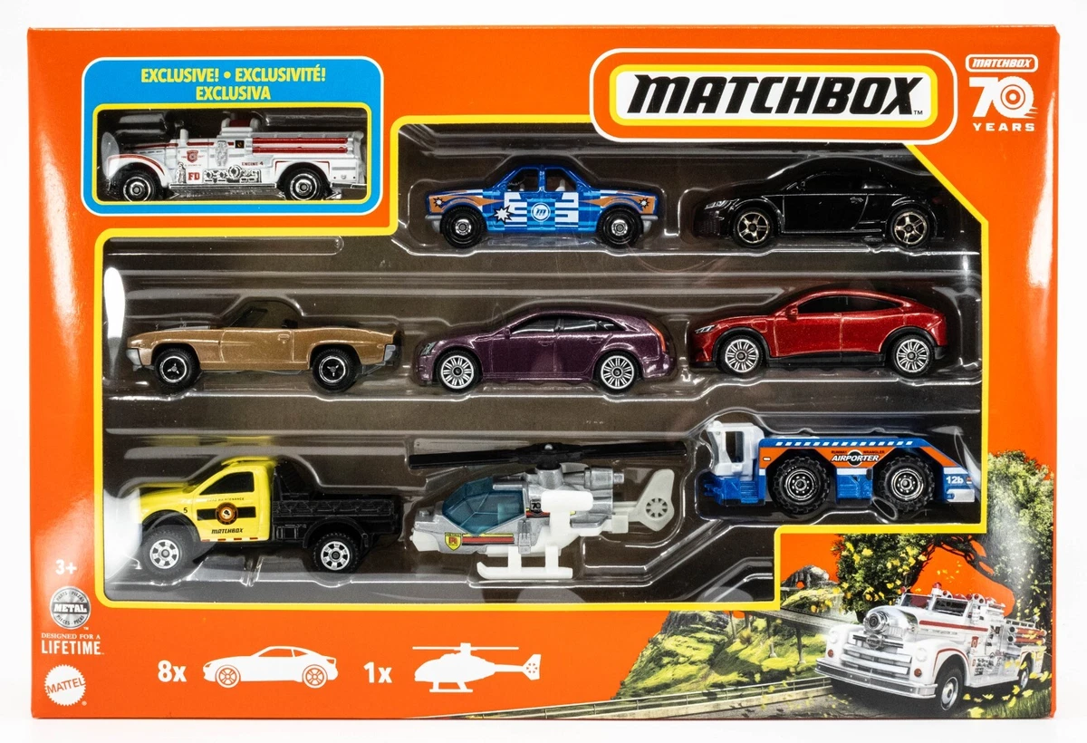 マッチボックス ミニカーセット 9種 マッチボックス MATCHBOX ミニカー 9台セット（MB-36,49,44,55,64,70