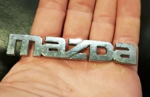 Mazda Nameplate Emblem Chrome Letter Badge GA2K 51 711 OEM Used - Bild 1 von 8