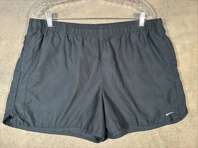 VINTAGE Nike Running Shorts Womens XL 16-18 Blue Short Swoosh Y2K 2000s Athletic - Image 1 of 4