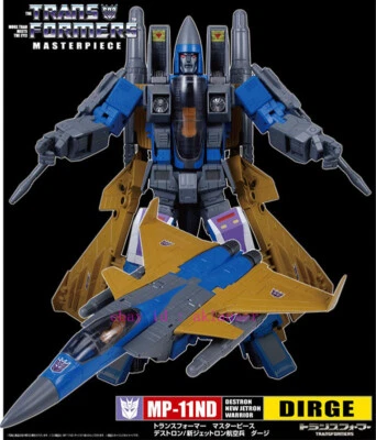 Perfect new Takara Tomy Masterpiece Mp11nd Mp11-Nd Dirge Action Figure In Stock - Image 1 of 4