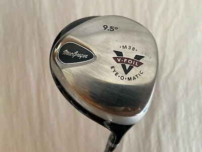 Macgregor V-Foil Eye-O-Matic M38 9.5 Degree Driver Stiff Flex Graphite  - Image 1 of 4