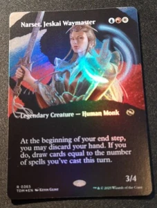 Narset, Jeskai Waymaster - Foil - Borderless - TDM - MTG - EN - NM - 0365 - Picture 1 of 1