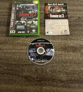 Tom Clancy’s Rainbow Six 3 Exclusive Companion Demo Disc (Ubisoft, 2003) CIB! - Picture 1 of 7