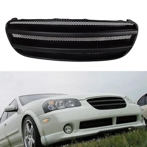 Front Bumper Grille Grill Fit For Nissan Maxima 2002-2003 Fiberglass Matte Black - Picture 1 of 10
