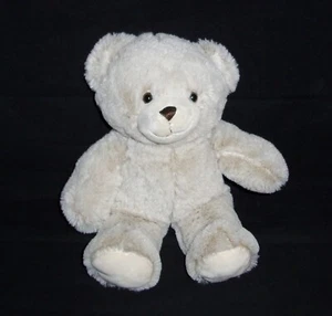 14" Spark Create Imagine Walmart Teddy Bear Cream Tan Plush Stuffed Animal - Picture 1 of 2