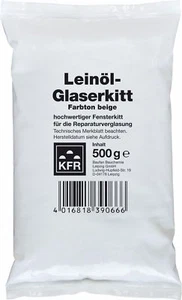 Baufan Leinölkitt 500 g Beige Fensterkitt Glaserkitt einglasen Holzfenster - Bild 1 von 2