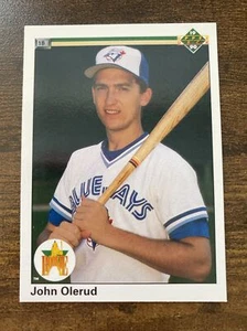 1990  Upper Deck John Olerud Star Rookie RC #56 Blue Jays - Picture 1 of 4