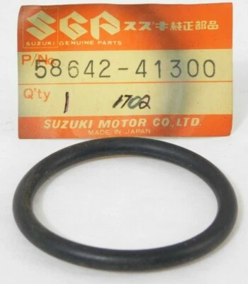 NOS Suzuki Rear Brake Cable O-Ring 1978-1980 PE175 PE250, 1978 RM400 58642-41300 - Image 1 of 3