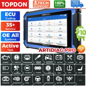 TOPDON ArtiDiag PRO OBD2 Scanner Bi-directional Scan Tool Full System Diagnostic - Picture 1 of 18
