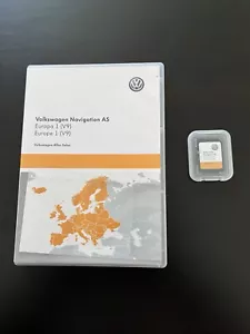 SD KARTE NAVIGATION AS EUROPA 1 V9 VW TIGUAN GOLF PASSAT Touran Caddy - Bild 1 von 5