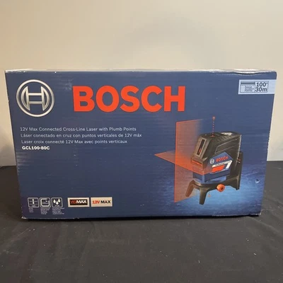 Bosch Lazer Level 12v Max Connected Crossline Lazer With Plumb Points - Image 1 of 4