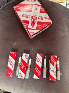 OEM Spark Plugs Set of 4 IRIDIUM FC16HR-Q8 For TOYOTA 2018-24 CAMRY, 19-24 RAV4 - Picture 1 of 5